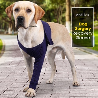 Tuilieyfish Dog Surgery Recovery Sleeve Pet Wounds Prevent Licking After Surgery for Dogs CO (8)