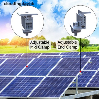 cloudingdayhb - soporte de montaje para panel solar, ajustable para 19 mm, 55 mm, productos populares enmarcados