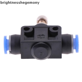 [brightnesshegemony] Tubo regulador de flujo de aire neumático ajuste de flujo de Gas conector de válvula de ajuste caliente (3)