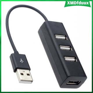 Hub USB 2.0 De 4 Puertos Con Adaptador De Alta Velocidad Para Divisor De PC