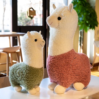 alpaca muñeca juguete de peluche lindo cordero almohada dormir ragdoll niños muñeca regalo de cumpleaños niños y niñas