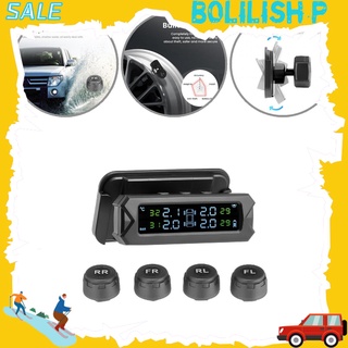<Sale> Durable Tire Pressure Monitoring System Car TPMS Cordless Tire Pressure Detector Solar Power for Car