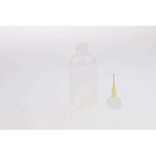 12x 50 ml aplicador de pegamento botella de plástico transparente líquido aceite gotero punta botellas