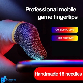 Guantes Para dedos/juego de dedos/juegos Para juegos móviles PUBG/ ciber Hunter/CODM-Luva de dedo anti-sudor/soporte Antideslizante Para juegos de ojos