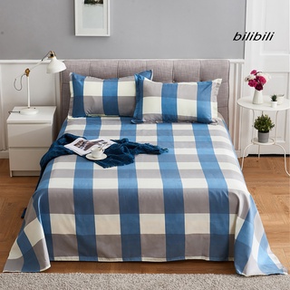 Bilibili - juego de 3 fundas de almohada con estampado Floral, diseño de cuadros, hogar, dormitorio, ropa de cama (2)
