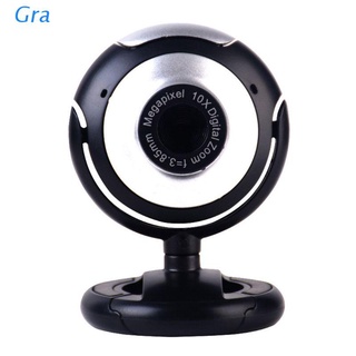 Gra High Definition USB Camera Built-in Microphone Webcam for PC Laptop Desktop Computer