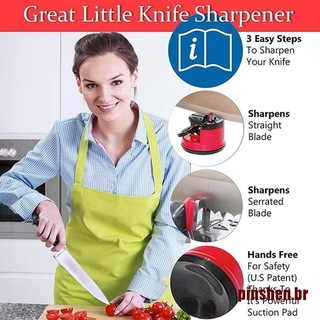 Pinshen Mini afilador De cuchillo De succión Para chef De cocina (3)