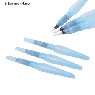 Iffa 3pcs Water Brush Pen Art Crafts Tool for Watercolor Painting Calligraphy Ink .