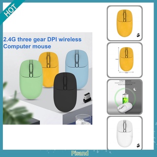 Pisand ratón Durable para juegos/Mouse inalámbrico silencioso para juegos/Mouse suave para Laptop (1)