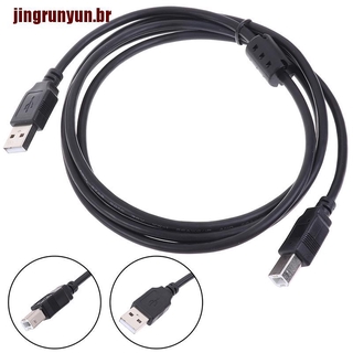 [Jingrunyun] 1pza cable De impresora Usb 2.0 Macho a Macho cable Adaptador De 0.3/0.5/1/1.5/1.5