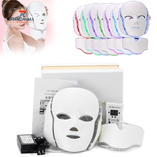 7 colores Led Photon luz PDT fotodinámica rejuvenecimiento de la piel máscara Facial cuello (1)