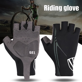 guantes de ciclismo a prueba de golpes de medio dedo guantes deportivos hombres mujeres bicicleta gimnasio fitness guantes mtb bicicleta guantes