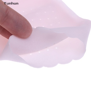 Yunhun Women Men Silicone Foot Chapped Care Moisturizing Gel Heel Socks Cracked Skin
