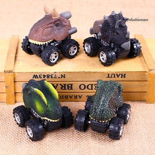 Bby--niños\'s Day Creative Simulation dinosaurio modelo tire hacia atrás Mini coche de juguete (2)