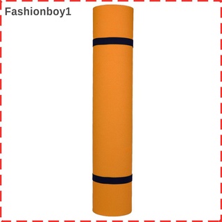 (fashionboy) alfombrilla de yoga eva de 4 mm de grosor, antideslizante, pilates, color naranja
