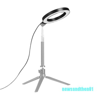 | C | Lámpara Led de 6 pulgadas con Aro regulable Usb 5500k Para fotografía/celular/video en Vivo (7)