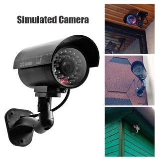 electronicworld cámara falsa falsa profesional parpadeante led rojo hogar interior seguridad simulación cámara