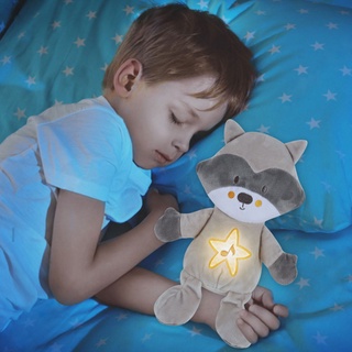 🧡Baby Sleep chupete Shusher máquinas de sonido bebé regalo con luz nocturna 8 sonidos calmantes para viajes durmiendo bebé carro