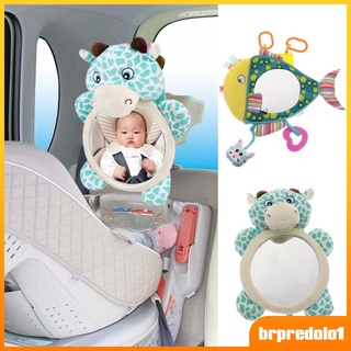 [BRPREDOLO1] espejo de coche de bebé enmarcado de pescado suave, espejo de asiento de coche para niños, espejo trasero, espejo de seguridad para bebé, vista clara, bebé (4)