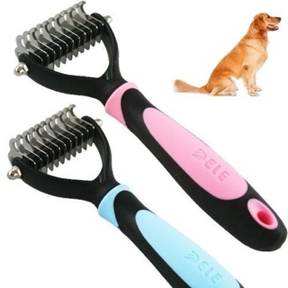 Peine de nudo profesional cepillo limpieza perro depilación (1)