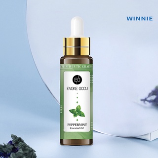 [winnie] aceite esencial de menta de 10 ml, aceite esencial para aliviar la fatiga del aire, aceites de plantas con gotero