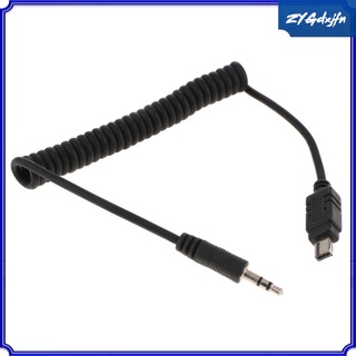 cable de liberación de obturador de 3.5 mm a mc-dc2 n3 para d7000, d5100, d3200 dslr