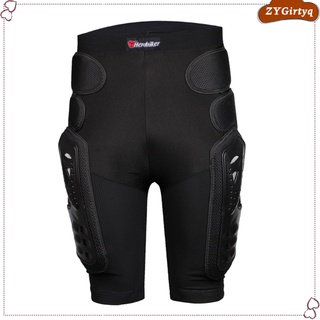 pantalones de protección de engranajes de motocicleta, carreras de motocicletas - negro