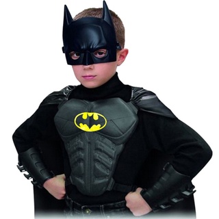 cosplay batman disfraz niños ropa niños máscara capa muñequera