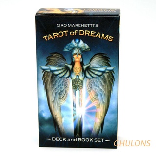GHULONS Tarot of Dreams Completo Inglés 83 Cartas Deck Oracle Juego De Adivinación Mesa