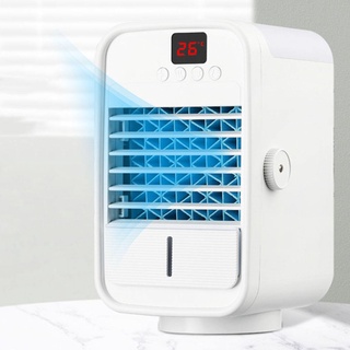 mini evaporativo aire acondicionado enfriador personal escritorio ventilador de refrigeración humidificador