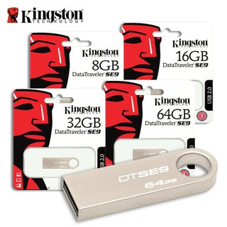 Kingston Pendrive Dtse9H 8gb Gb 64 32 16gb De Pais Traveler Se9 Usb 2.0 Flash Drive (1)