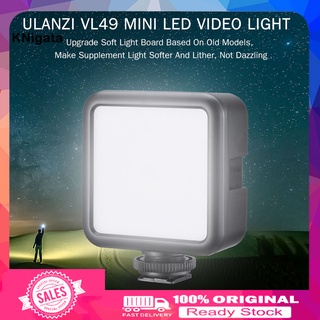 <sx> Ulanzi VL49 luz LED recargable de alto brillo para teléfono/cámara
