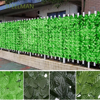 STEELMAN hojas de arce verde Artificial hoja verde de ratán al aire libre seto planta de jardín valla de privacidad paneles de pantalla planta Artificial 0.5X1M balcón valla decoración del hogar