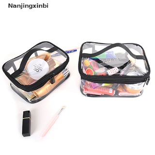 [nanjingxinbi] transparente transparente pvc viaje cosméticos maquillaje neceser bolsa de lavado bolsa de cremallera bolsa [caliente]
