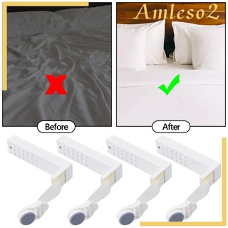 [AMLESO2] 4 pzs pinzas de pinzas con gancho triangular para cama/soporte de colchón