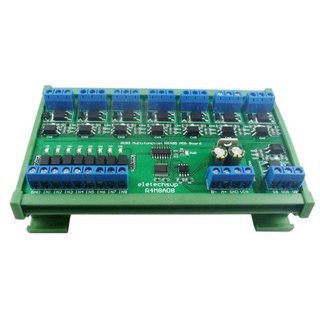 Rtu 6-25v placa De Interruptor De control De señal De luz Led refibrable con caja con riel C45 (5)