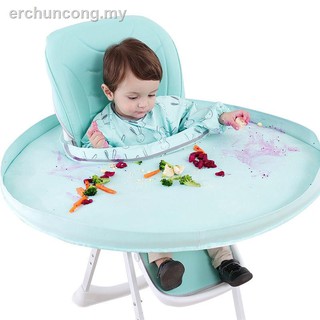 niños silla de comedor cubierta portátil alfombrillas de comer bandeja anti-alimentos gota bebé accesorios de alimentación (1)