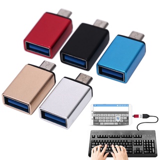 [treewateritn]adaptador adaptador Micro USB B macho A USB 2.0 A hembra OTG