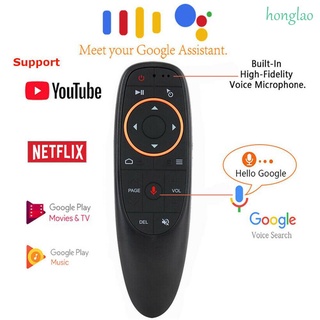 2.4g G10/G10S Honglao Voz Para Smart Tv Box Tv Tv control Remoto Air Mouse