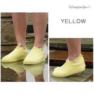 Wf-funda de silicona portátil para zapatos al aire libre impermeable botas de lluvia Overshoes talla L (1)