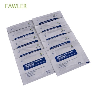 fawler - vendaje hipoalergénico para exteriores (tamaño grande, 6 x 7 cm, adhesivo no tejido, vendaje de heridas, multicolor)