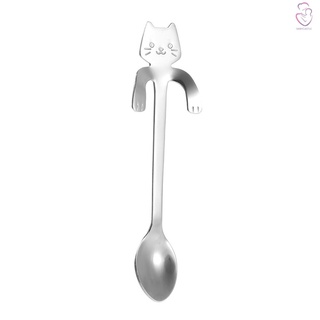 B.c Mini cucharón De acero inoxidable lindo De Gato con mango largo/utensilios Para Bebidas/utensilios De cocina