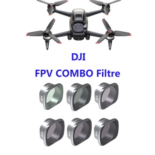 Asahi Filtro De Lente Para Drone Dji Fpv Combo Uv Cpl Nd- 4 8 16 32
