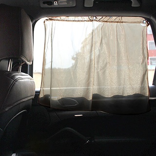 2 piezas interior del coche protección uv parasol cortinas de ventanas laterales + ventosas calientes