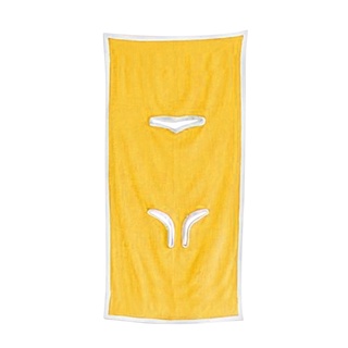 toalla de microfibra para mujer, hombre, portátil, playa, spa, toalla de baño (amarillo)