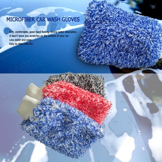 Productos de limpieza de microfibra guante de limpieza de coche suave absorción de agua lavado de coche manopla