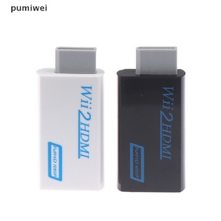 Pumiwei Wii A HDMI Wii2HDMI Full HD FHD 1080P Convertidor Adaptador De 3,5 Mm Salida De Audio Nuevo CO