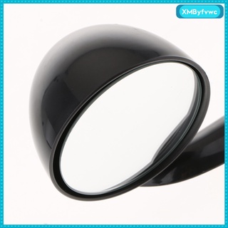 360 Adjustable HD Glass Convex Car Blind Spot Mirror Rear View Mirror Left