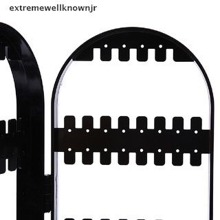 ewjr 120/180/240/360holes de plástico plegable pendientes pendientes de joyería soporte de exhibición nuevo (6)