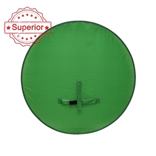 Tablero de fondo verde pantalla Vibrato Live plegable Reflector silla negro Gaming B5J7